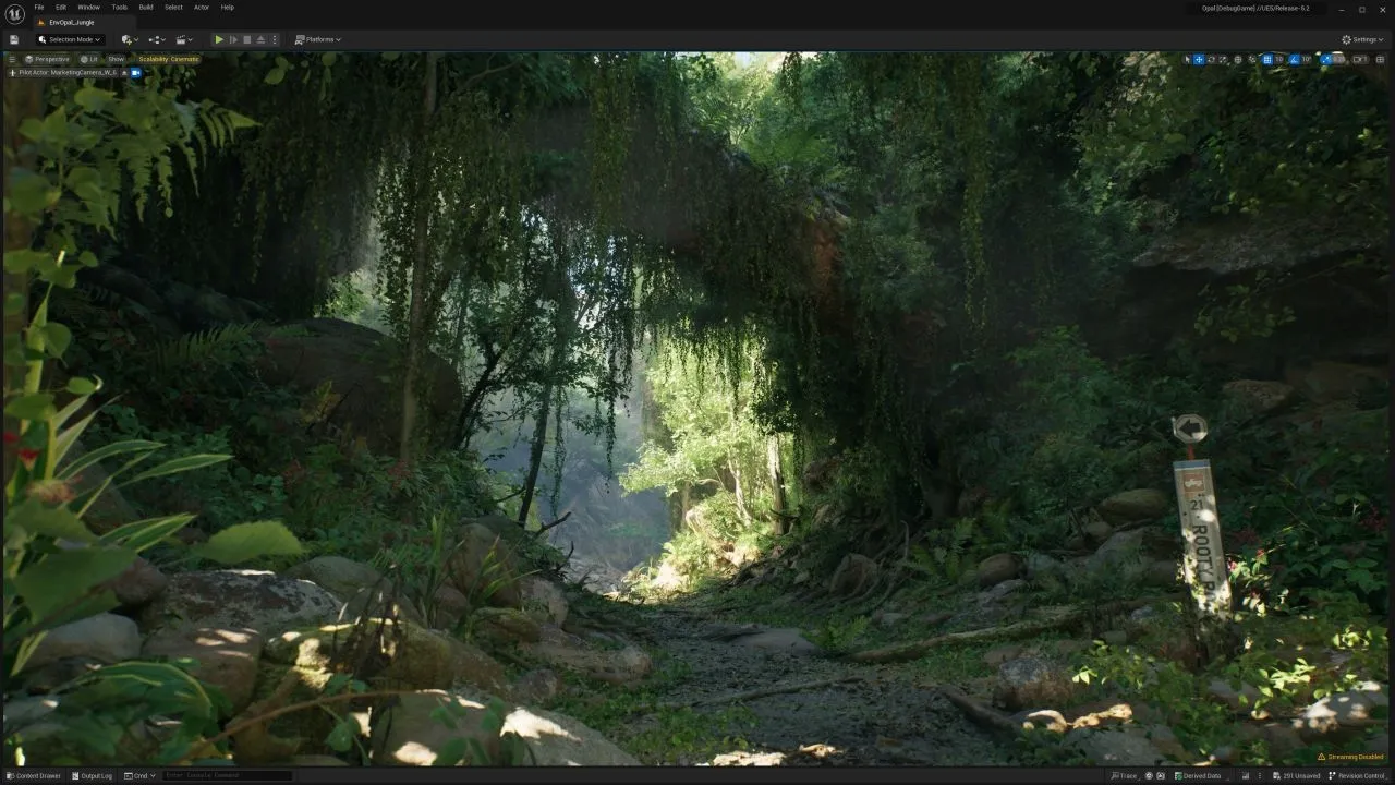 Unreal Engine Interface